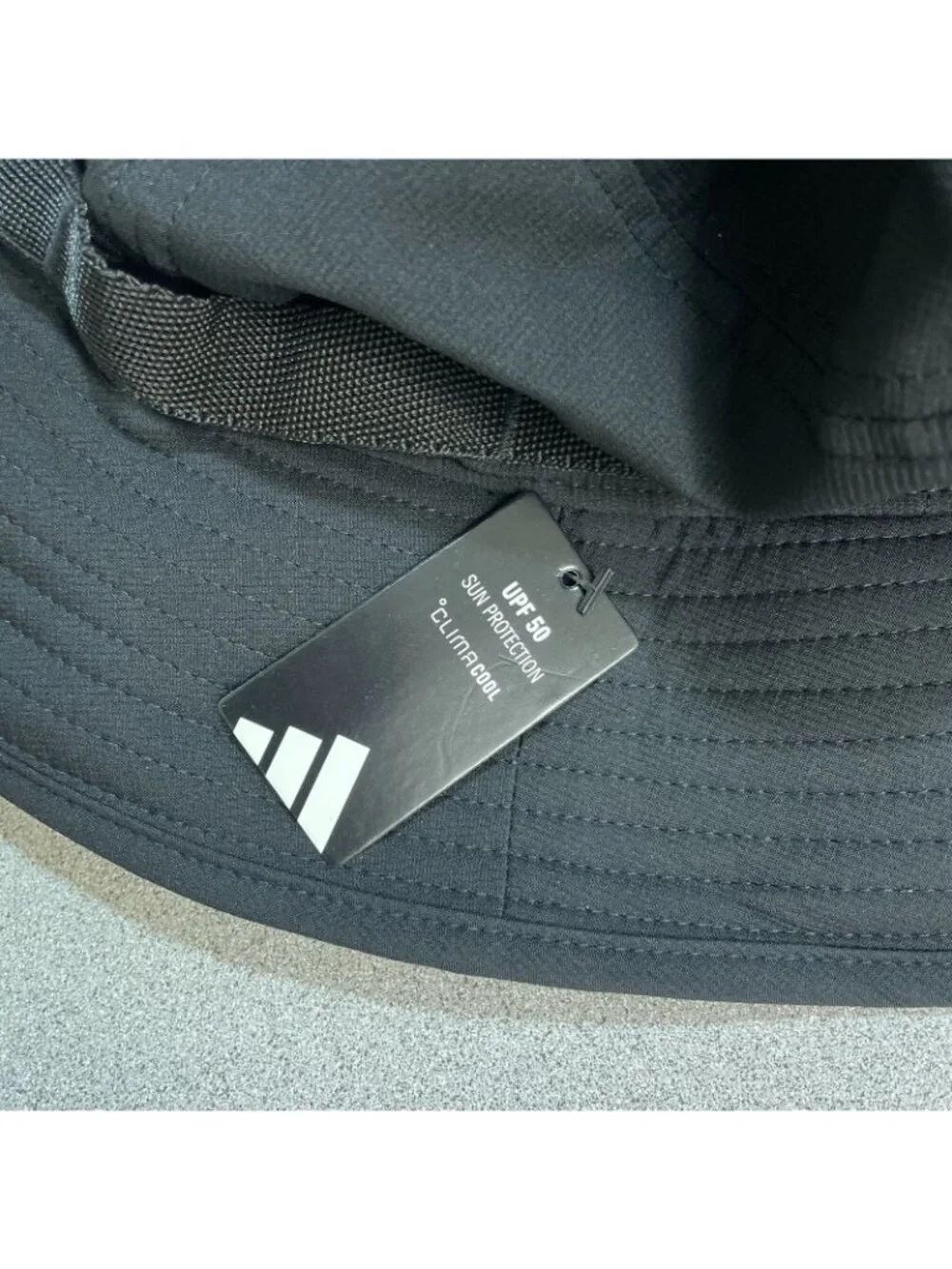 NWT Adidas Climacool Bucket Hat UPF 50+ Black Men's On size